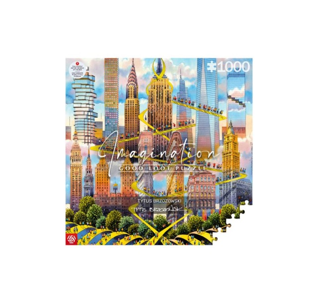 Пазл Imagination: Tytus Brzozowski New York 1000 ел.
