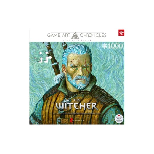 Пазл The Witcher Geralt of Rivia & Vincent van Gogh 1000 ел.