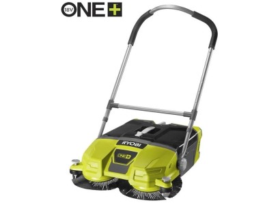 Підмітальна акумуляторна машина Ryobi ONE+ R18SW3-0 18В захоплення 53см контейнер 17л 8.3кг (без АКБ та ЗП)