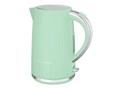 Електрочайник Russell Hobbs Eden, 1.7л, нержавіюча сталь, пластик, фісташковий