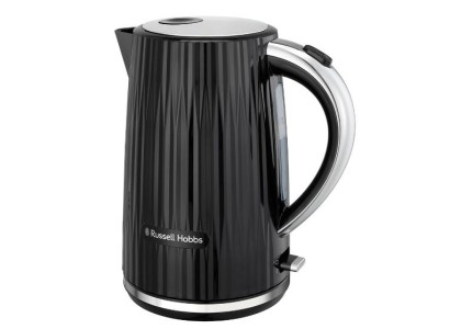 Електрочайник Russell Hobbs Eden, 1.7л, нержавіюча сталь, пластик, чорний