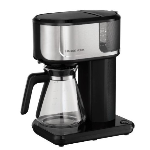 Кавоварка Russell Hobbs  Attentiv, 1.25л, мелена, чорно-срібний