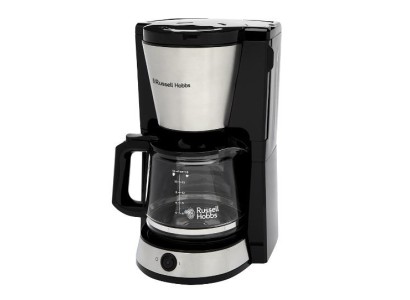 Кавоварка Russell Hobbs Heaton, 1.25л, мелена, чорно-срібний