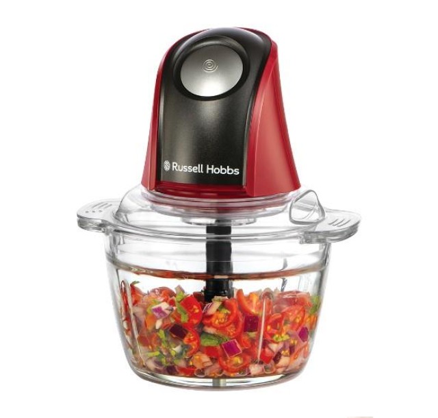 Подрібнювач Russell Hobbs Desire Red, 200Вт, чаша-500мл, скло, корпус-пластик, червоний