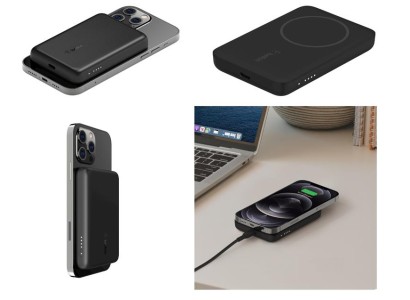 Акумулятор портативний літій-іонний Power Bank Belkin 2500мА·год, 7,5Вт, MagSafe, чорний