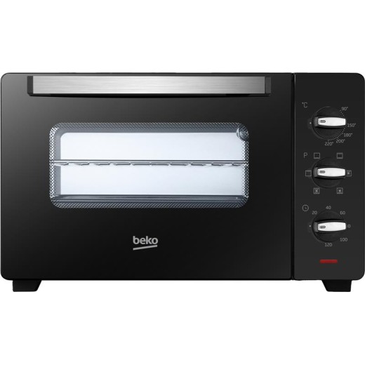 Піч електрична Beko, 30л, 1600Вт, механіч., конвенція, чорна