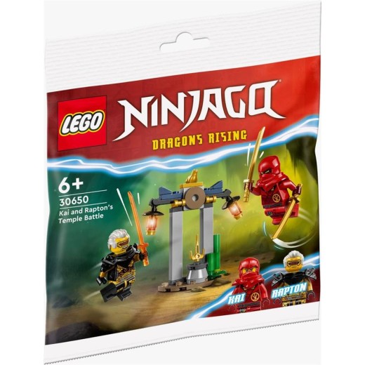 Конструктор LEGO recruitment Ninjago Битва за Храм Кая і Раптона