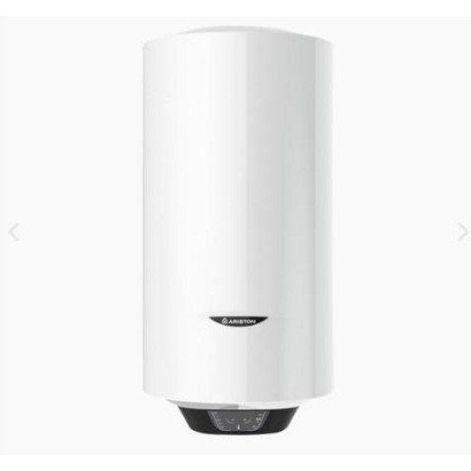 Водонагрівач електр. Ariston круглий слім PRO1 ECO 40 V SLIM 1.8K PL EU, 40л, 1,8кВт, ел. кер-ння, B, білий