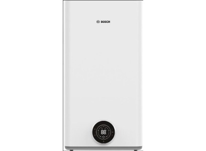 Водонагрівач електр. BOSCH плаский слім Tronic 4500, 50л, 1.5кВт, ун. монтаж, електр. кер-ння, B, білий