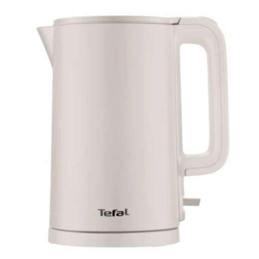 Електрочайник Tefal Thermo Protect, 1.5л, пластик, нержавіюча сталь, бежевий