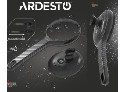 Електрична щітка-масажер ARDESTO для обличчя та тіла, акумулятор, USB Type-C , 4 режими, чорний