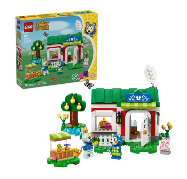 Конструктор LEGO Animal Crossing Крамниця одягу, що належить Able Sisters