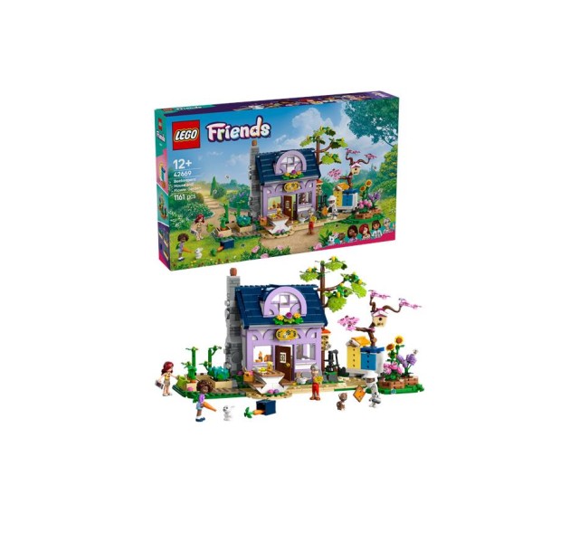 Конструктор LEGO Friends Будиночок і квітник бджолярів