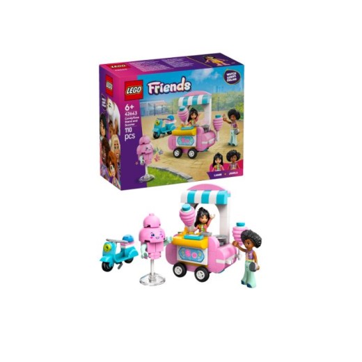 Конструктор LEGO Friends Ятка із солодкою ватою та скутер