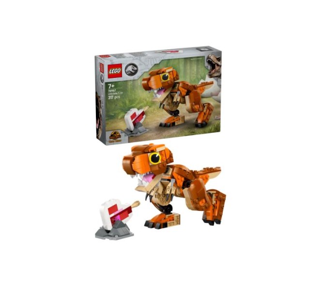 Конструктор LEGO Jurassic World Little Eatie: тиранозавр