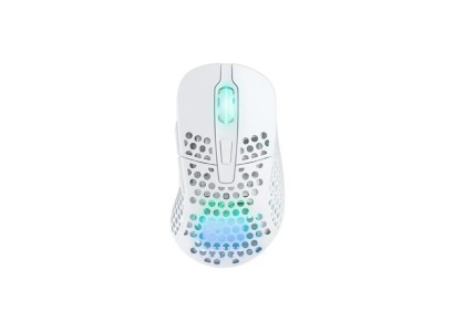 Миша Xtrfy M4, WL/USB-A, RGB, білий