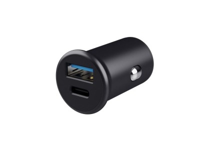 Зарядний пристрій автомобільний Trust 38Вт USB-A/USB-C PD, QC, чорний