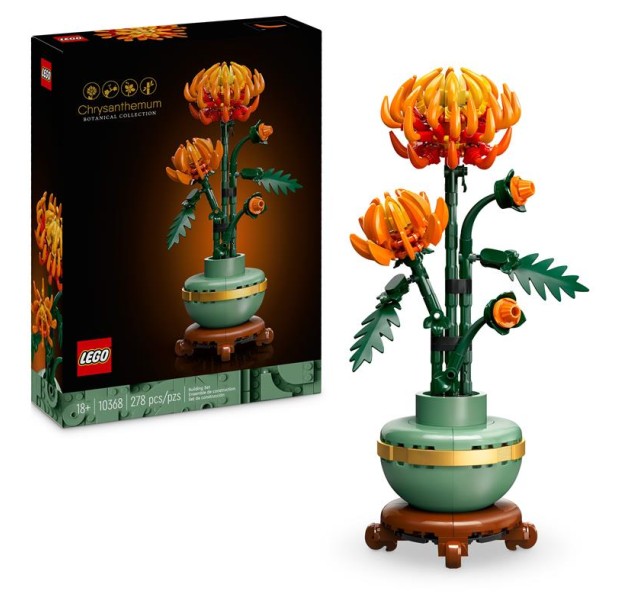 Конструктор LEGO Icons Botanicals Хризантема