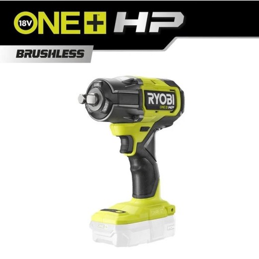 Гайковерт ударний акумуляторний RYOBI ONE+ HP RIW18X-0 18В 2800об·хв 900Нм 1/2