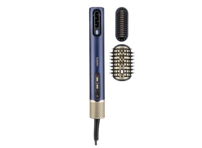 Стайлер  Babyliss Air Wand, 1600Вт, темп.режимов-3, подвійна іонізація, 2 насадки, синій