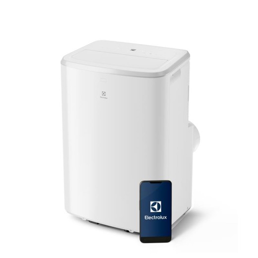 Кондиціонер мобільний Electrolux Comfort 600 25м2 on/off 9000BTU 2.6кВт A/- Wi-Fi R290 білий