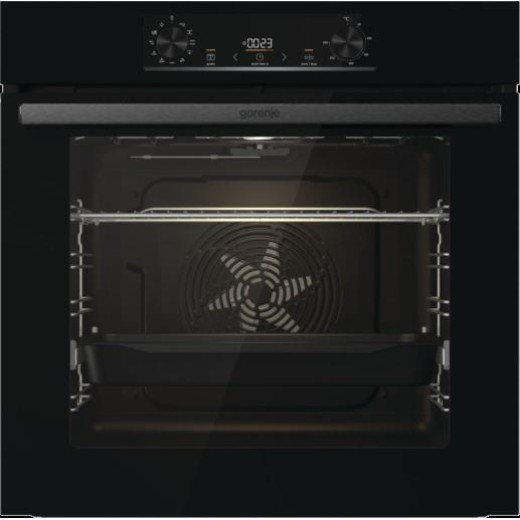 Духова шафа Gorenje електрична, 77л, A+, IconLed, чорний