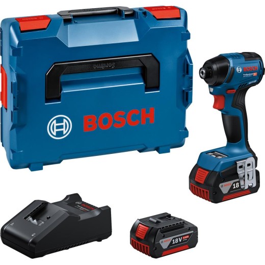 Гвинтоверт ударний акумуляторний Bosch GDR 18V-220 C 18В 2х5А·год  0-3400об·хв 220Нм 1кг Bluetooth