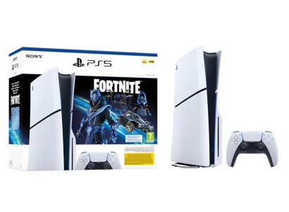 Ігрова консоль PlayStation 5 Slim Blu-ray (Fortnite® Cobalt Star Bundle)