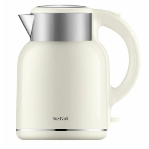 Електрочайник Tefal Thermo Protect XL, 1.9л, пластик, нержавіюча сталь, бежевий