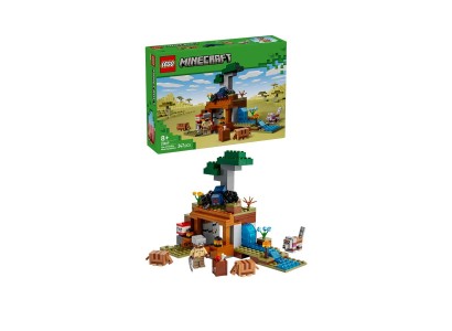 Конструктор LEGO Minecraft Шахтна експедиція «Броненосець»