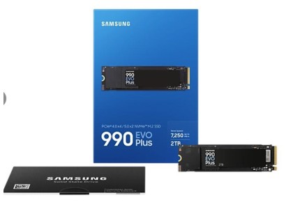 Накопичувач SSD Samsung M.2 2TB PCIe 4.0 990EVO PLUS