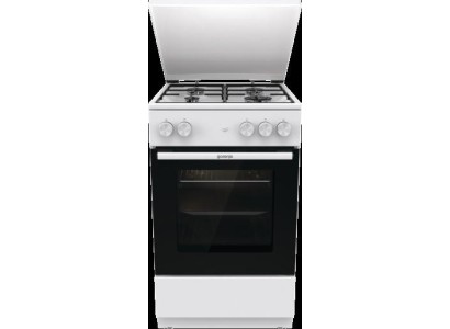 Плита Gorenje  газова, 70л, 50x60см, емальовані, з кришкою, білий