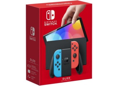 Ігрова консоль Nintendo Switch OLED (неоновий червоний/неоновий синій)