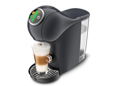 Кавоварка Krups капсульна Dolce Gusto Genio S Plus 0.8л, капсули, сенcорне керування, темно-сірий