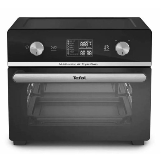 Мультипіч Tefal Easy Fry Oven Multifunctional, 1800Вт, механічне керув., 10 програм, пластик, чорний