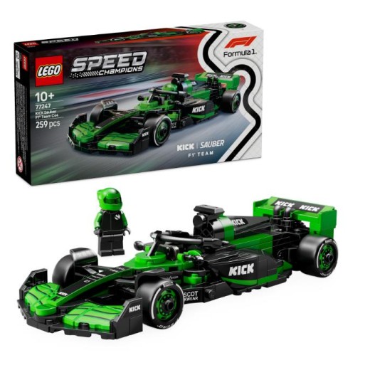Конструктор LEGO Speed Champions Автомобіль для перегонів KICK Sauber F1® Team C44