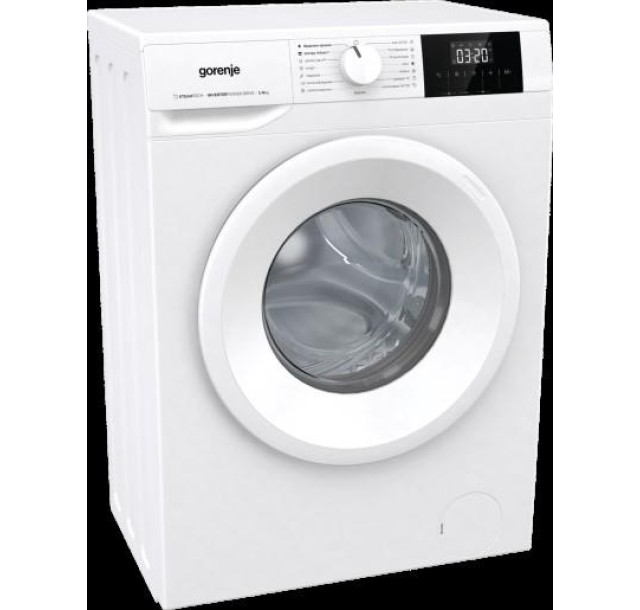 Пральна машина Gorenje фронтальна, 6кг, 1000, A+++, 43.5см, дисплей, пар, інвертор, білий