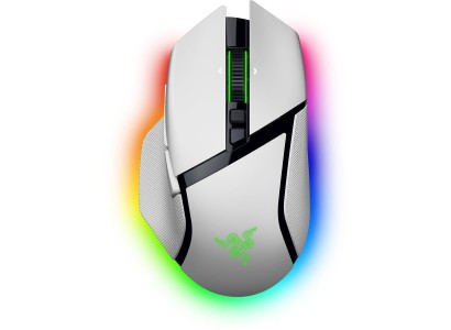 Миша Razer Basilisk V3 Pro 35K, RGB, USB-A/WL/BT, білий