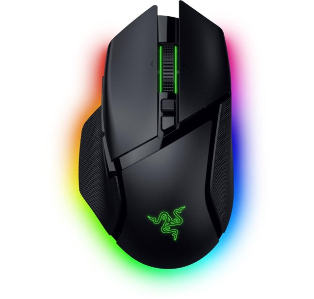 Миша Razer Basilisk V3 Pro 35K, RGB, USB-A/WL/BT, чорний