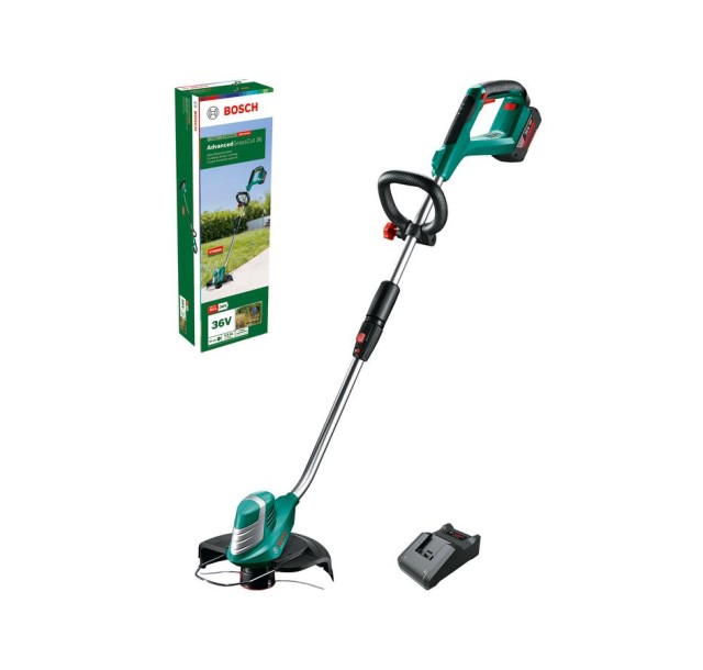 Тример садовий акумуляторний Bosch AdvancedGrassCut 36 36В 30см 1x2А·год ЗП AL3620CV 4.1кг