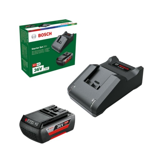 Набір акумулятора та зарядного пристрою Bosch GBA 36V 2.0Ah, ЗП AL 36V-20