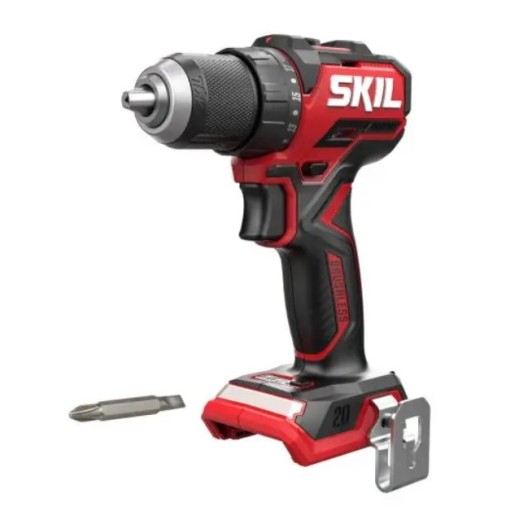 Шурупокрут-дриль акумуляторний SKIL 3065 CA Compact 20В безщітковий 60Нм 500·1800об·хв 0.9кг без АКБ та ЗУ