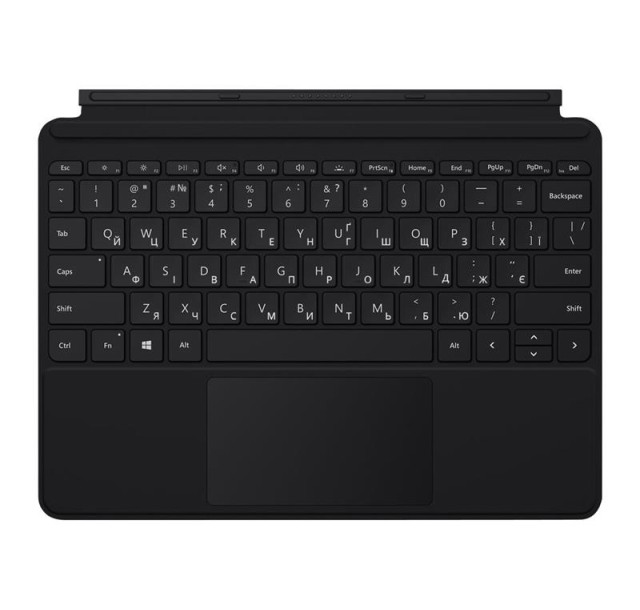 Клавіатура для планшета Microsoft Surface Go 4 Type Cover, UKR/ENG, чорна