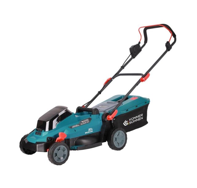 Газонокосарка акумуляторна Konner&Sohnen KS 33LM-20V 20В 33см 30л 25-75мм 14кг (без АКБ та ЗП)