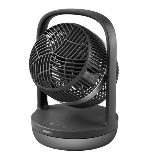 Вентилятор Philips настільний Series 3000, 22см, 27Вт, таймер, поворот 180, чорний