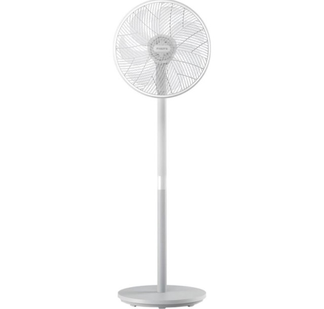 Вентилятор Philips підлоговий Series 2000, 40см, 48Вт, таймер, поворот 180, білий