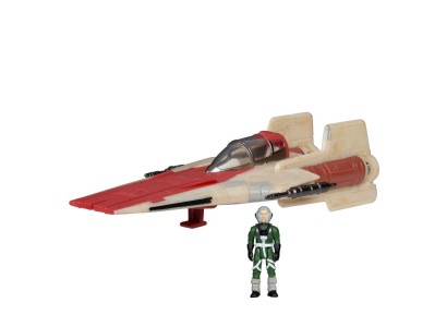 Ігрова колекційна фігурка Star Wars Small Vehicle Транспорт та фігурка A-Wing 7.5см