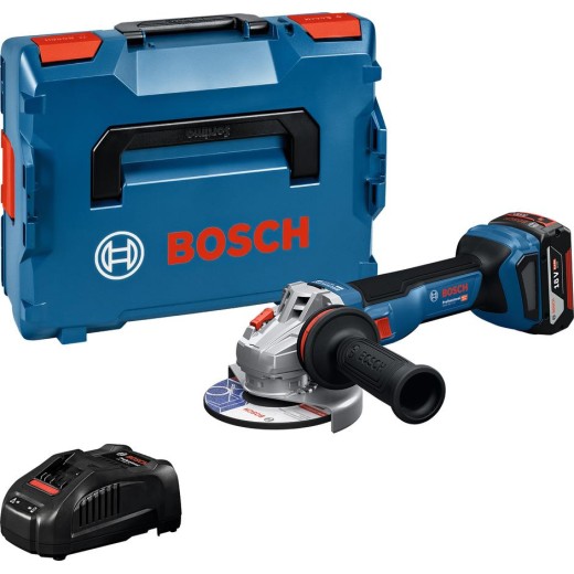 Шліфмашина кутова акумуляторна Bosch GWS 18V-11S 125мм 18В 1x5А·год 0-9000об·хв 1.7кг кейс ЗП  GAL1880CV