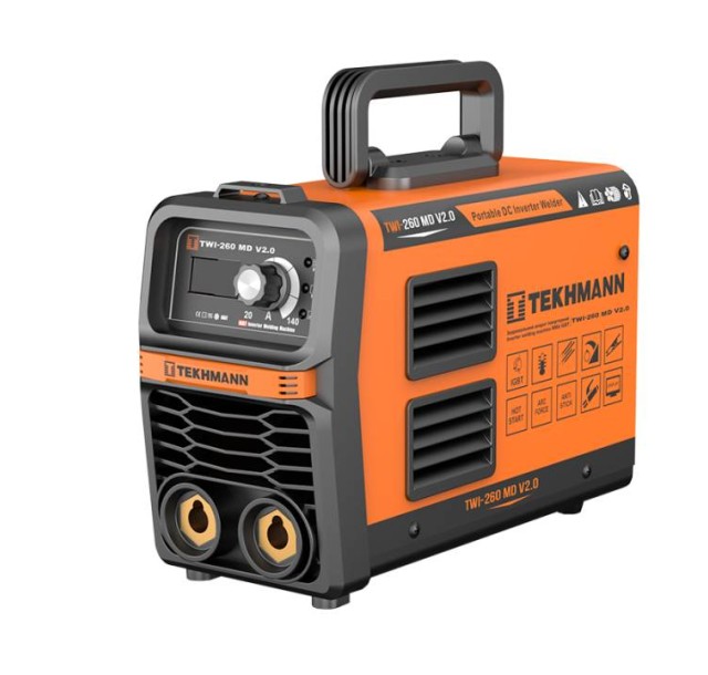 Зварювальний апарат інверторний Tekhmann TWI-260 MD v2.0 140А 5.8кВа 170-270В 4кг