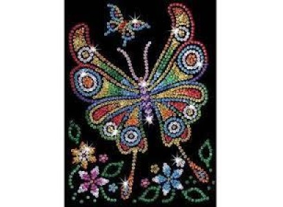 Набір для творчості Sequin Art Red Янтарний Метелик 25*34см
